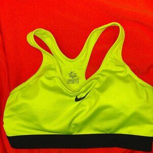 Nike Neon Sports Bra | Size M